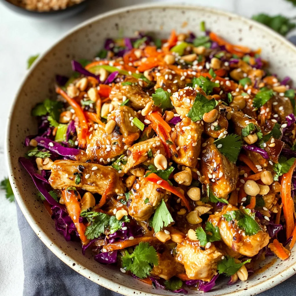 Asian Chicken Crunch Salad