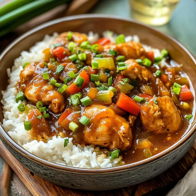 Authentic Chicken Étouffée Recipe