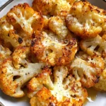 Baked cauliflower