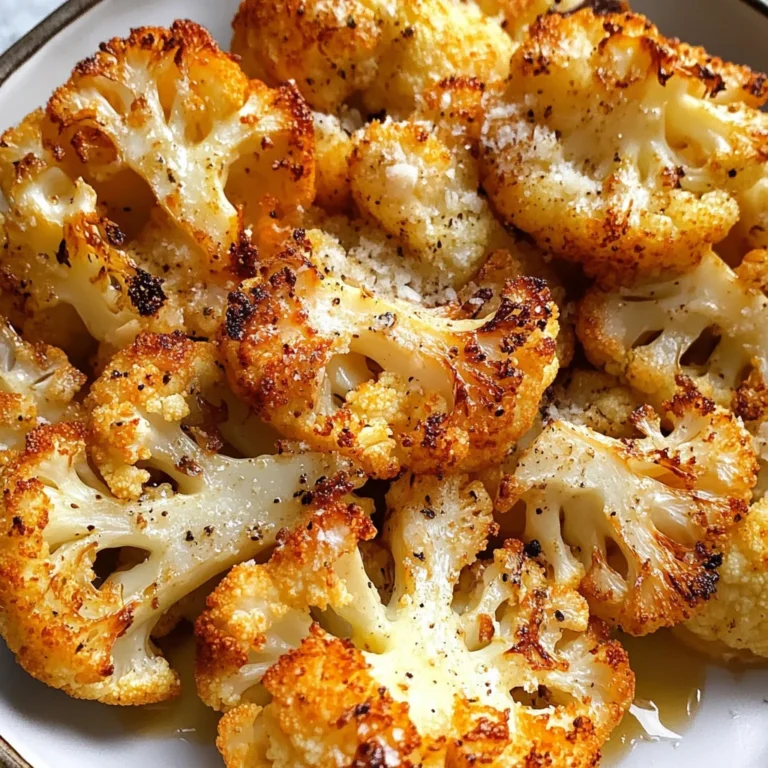 Baked cauliflower