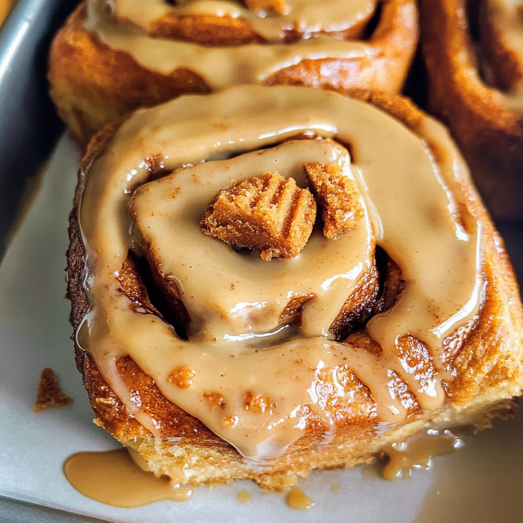 Biscoff Cookie Butter Cinnamon Rolls Recipe