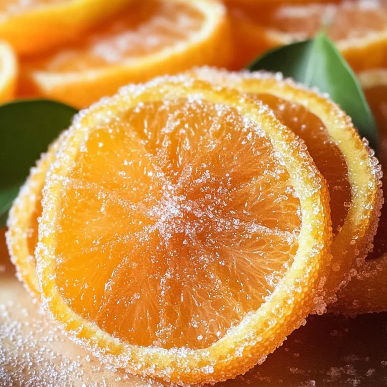 Candied Orange Slices