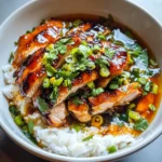 Caramelised Soy Chicken in Garlic Ginger Broth with Rice: An Incredible Comfort Meal