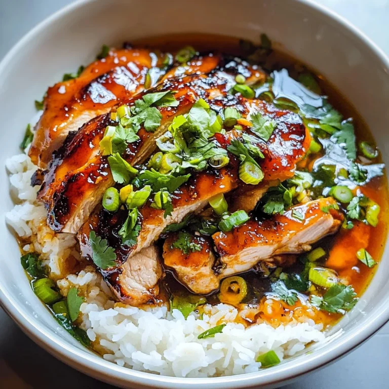 Caramelised Soy Chicken in Garlic Ginger Broth with Rice: An Incredible Comfort Meal