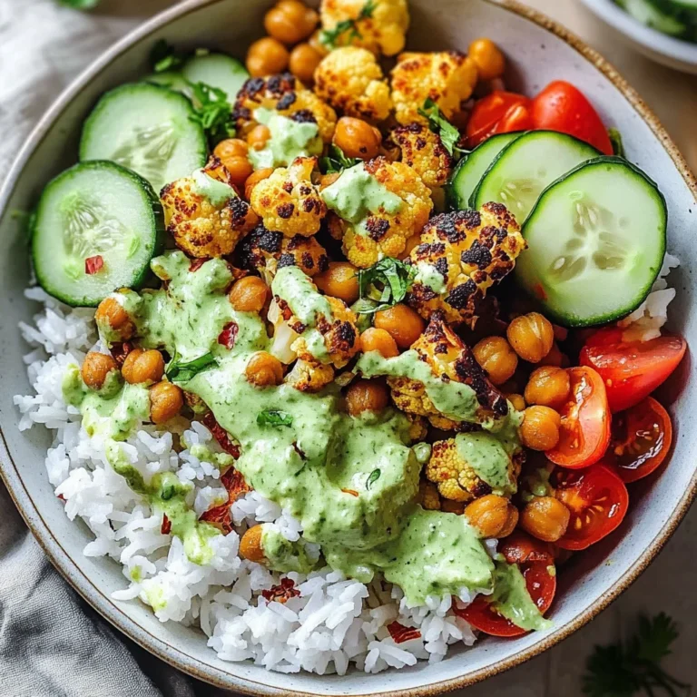 Cauliflower Shawarma Bowls