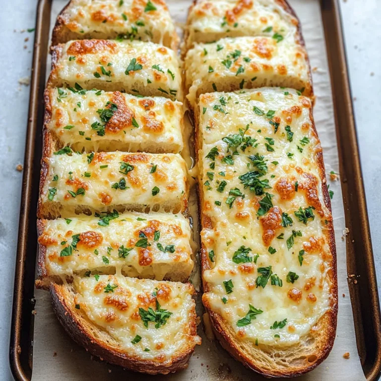Cheesy Garlic Bread
