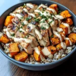 Chicken & Sweet Potato Rice Bowl