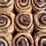 Chocolate Cinnamon Roll with Espresso Cream Cheese Icing