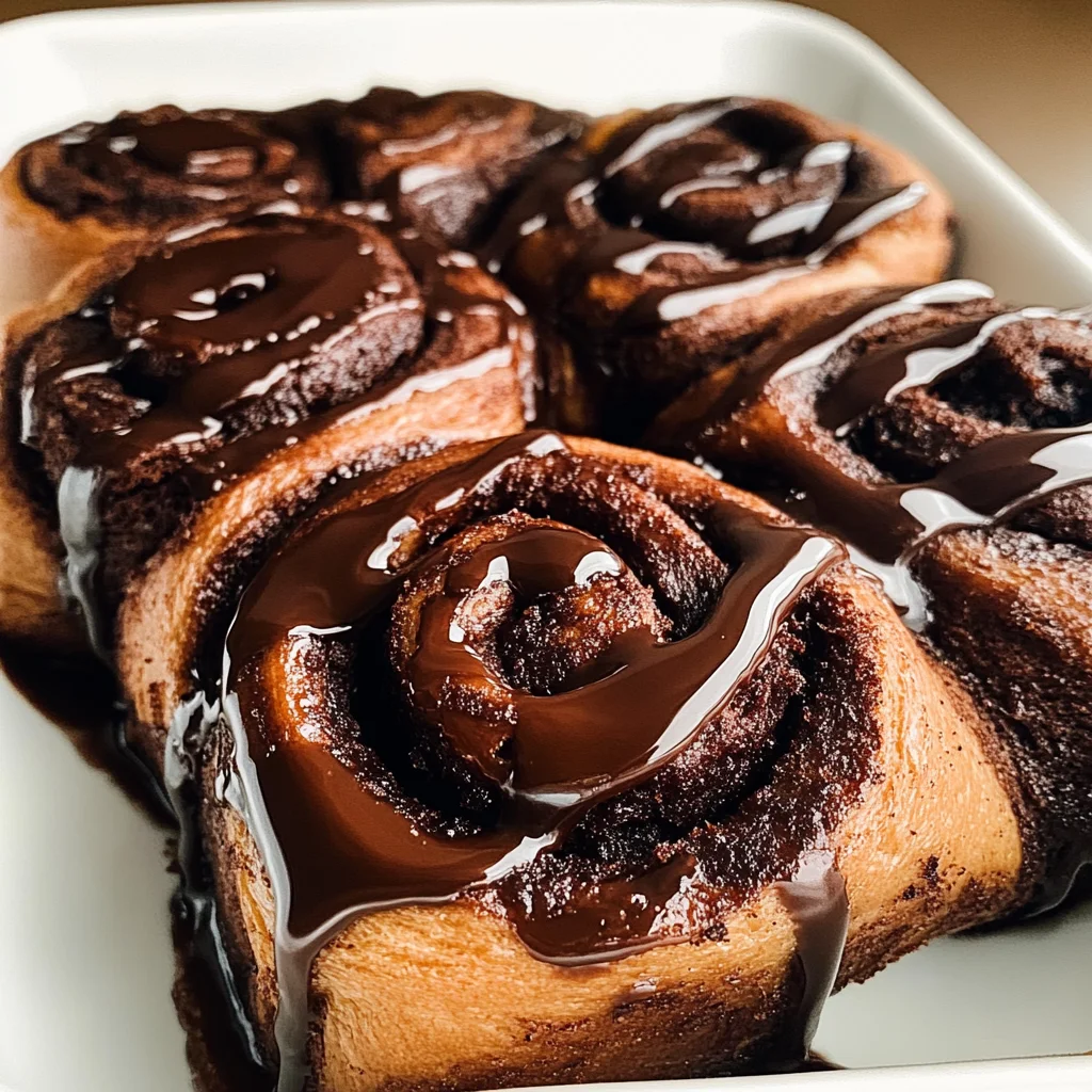 Chocolate Cinnamon Rolls