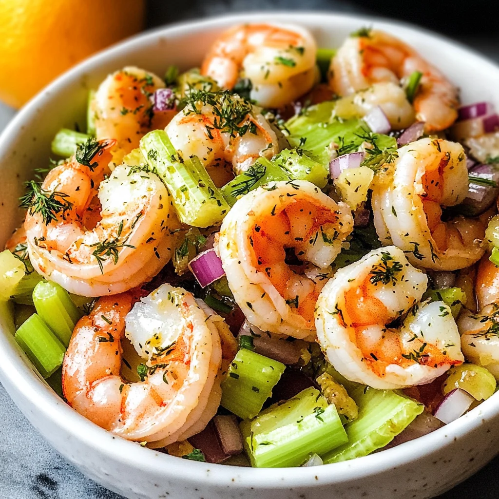 Cold Shrimp Salad with Dill