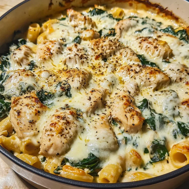 Creamy Chicken and Spinach Casserole