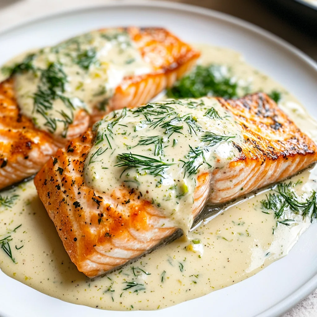Creamy Dill Salmon