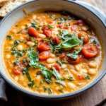 Creamy Tomato White Bean Stew