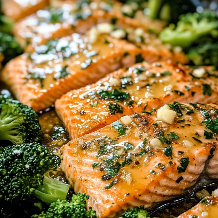 Garlic Butter Baked Salmon Recipe