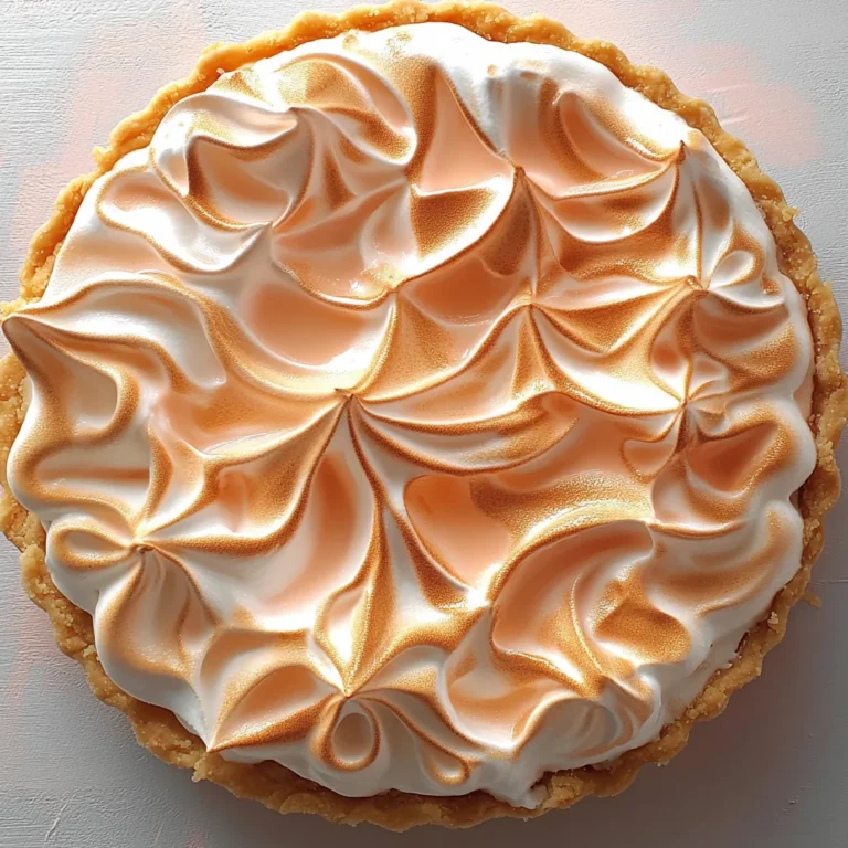 Grapefruit Meringue Pie