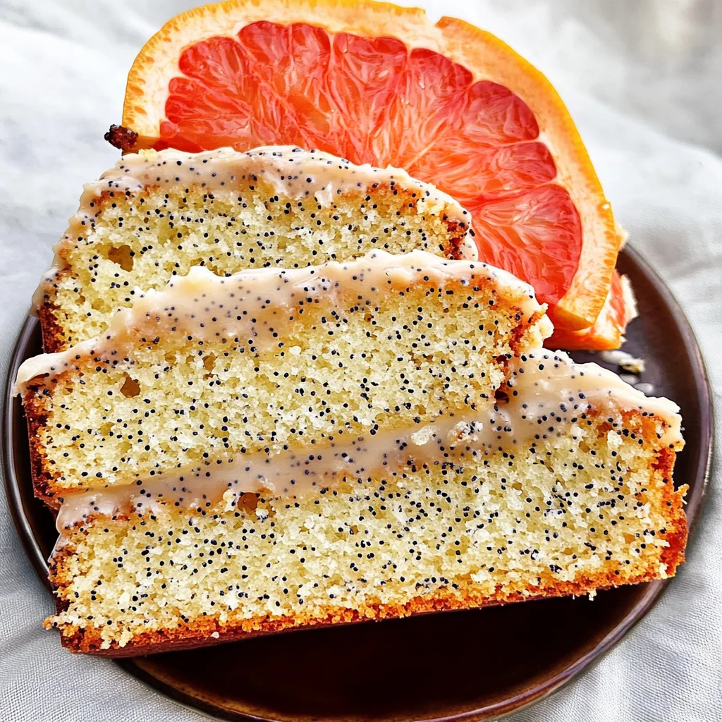 Grapefruit Poppy Seed Cake: An Incredible Ultimate Citrus Delight