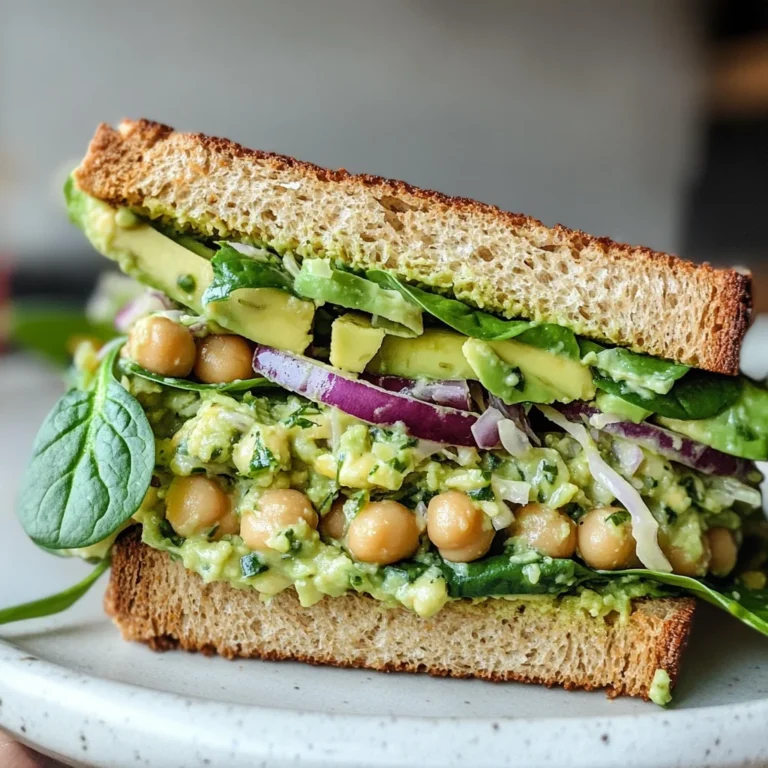Green Goddess Salad Sandwich
