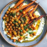 Honey Harissa Carrots With Whipped Feta