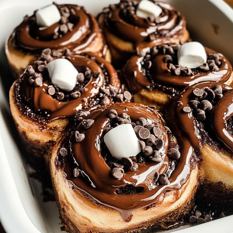 Hot Chocolate Cinnamon Rolls