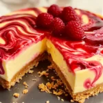 LEMON RASPBERRY SWIRL CHEESECAKE