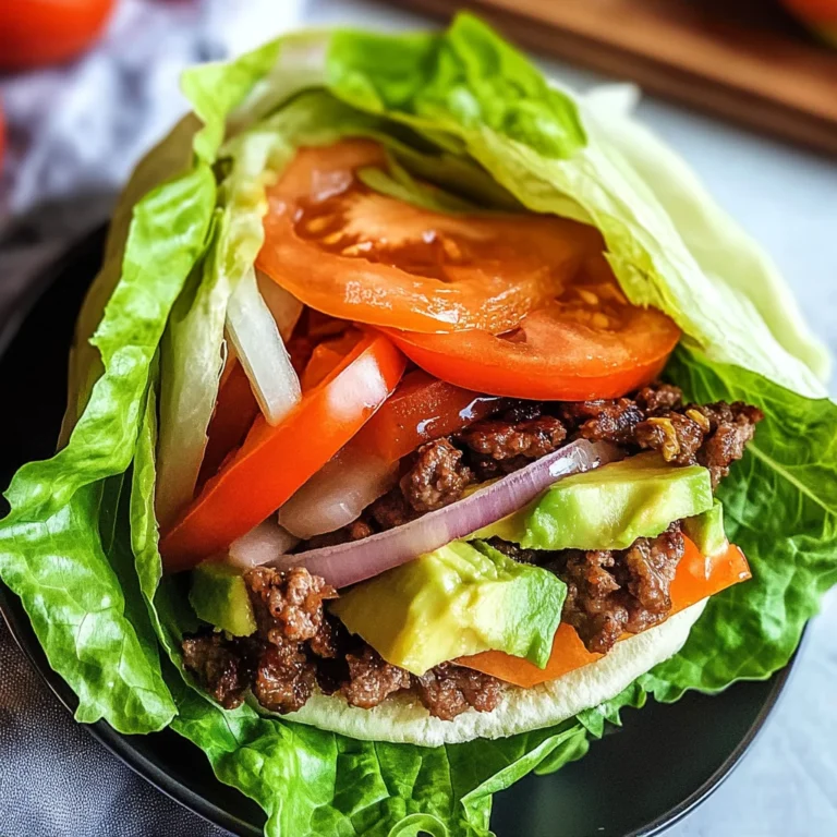 Lettuce Wrap Burgers