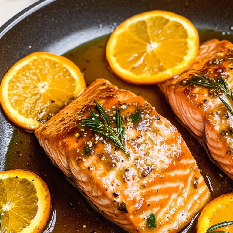 Orange Glazed Salmon