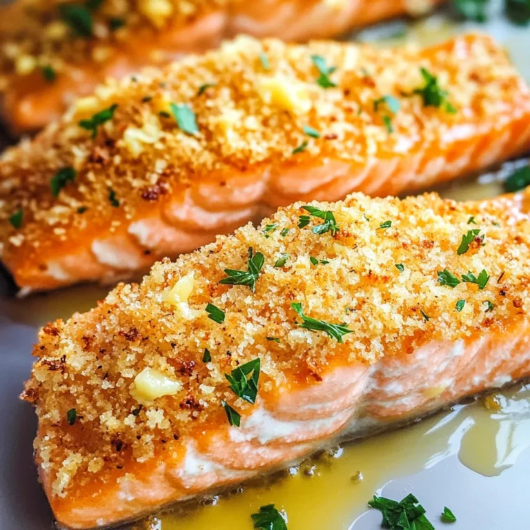 Panko Crusted Salmon