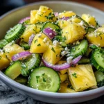 Pineapple Cucumber Salad