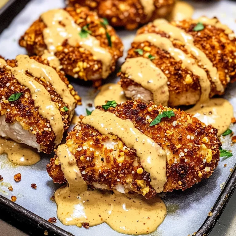Pretzel Chicken with Mustard-Cheddar Sauce: An Amazing Ultimate Recipe