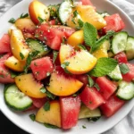 The Peach Watermelon Salad That Tastes Like Summer