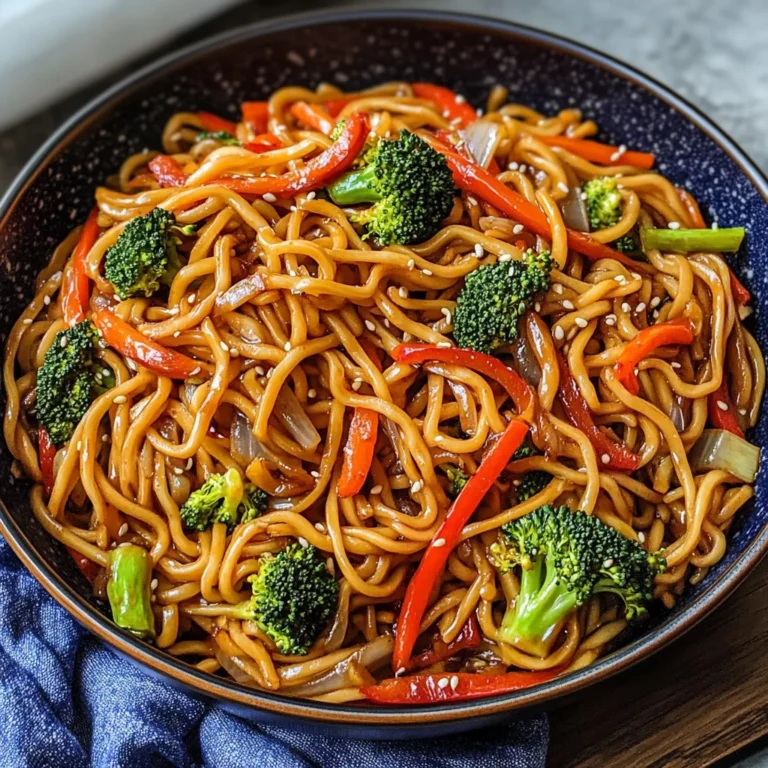 Veggie Lo Mein (Under 30 Minutes)