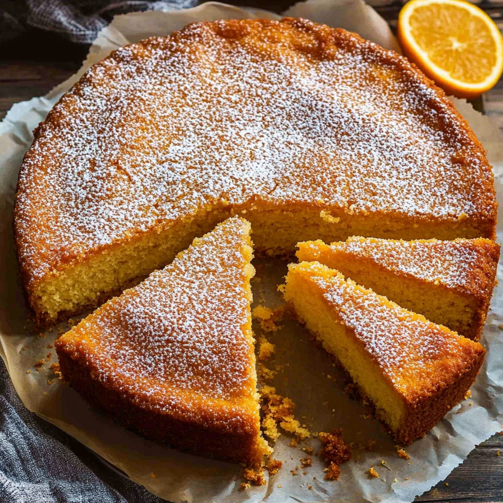 Sicilian Whole Orange Cake