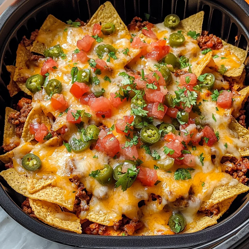 Air Fryer Nachos