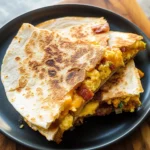 Bacon Egg Cheese Breakfast Quesadillas