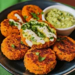 CRISPY SWEET POTATO & RED LENTIL PATTIES That Delight!