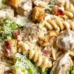 Chicken Caesar Pasta Salad