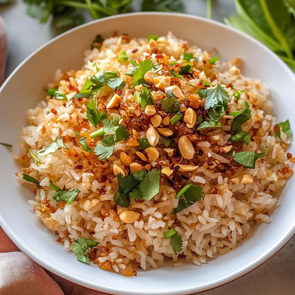 Chili Oil Sinangag (Fried Garlic Rice)