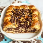 Chocolate Croissant Breakfast Bake