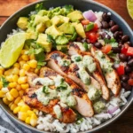 Cilantro Lime Chicken Bowls