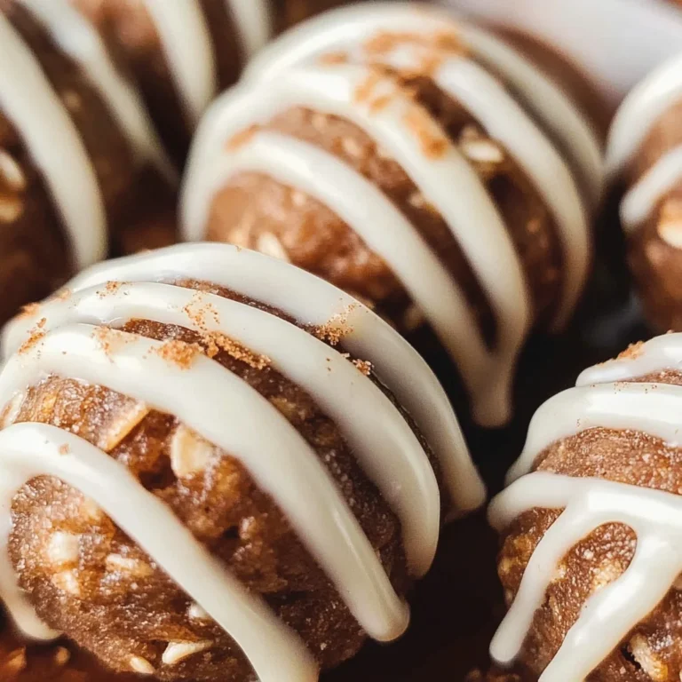 Cinnamon Roll Energy Bites