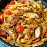 Creamy Cajun Chicken Pasta
