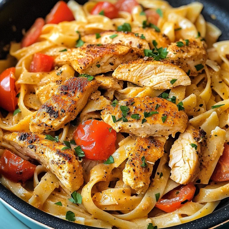 Creamy Cajun Chicken Pasta