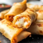 Crispy Crunchy Air Fryer Pizza Egg Rolls