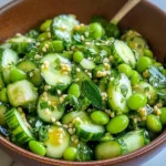 Crispy Cucumber Edamame Salad for a Refreshing Summer Treat