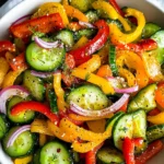 Cucumber Sweet Pepper Salad