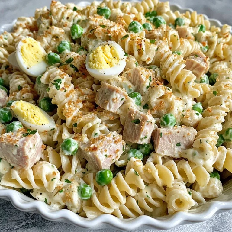 Easy Tuna Pasta Salad