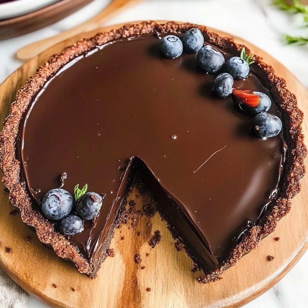French Chocolate Ganache Tart