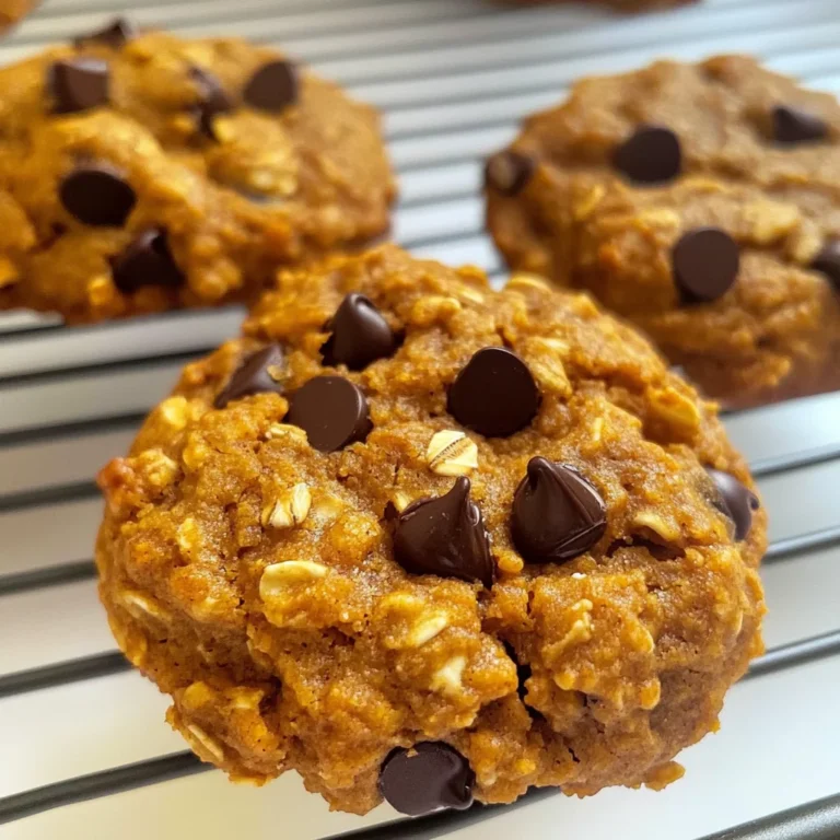 Gluten Free Pumpkin Oatmeal Cookies
