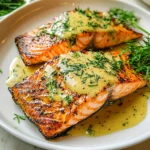 Grilled Salmon with Dijon Mustard Sauce: A Flavorful Delight!