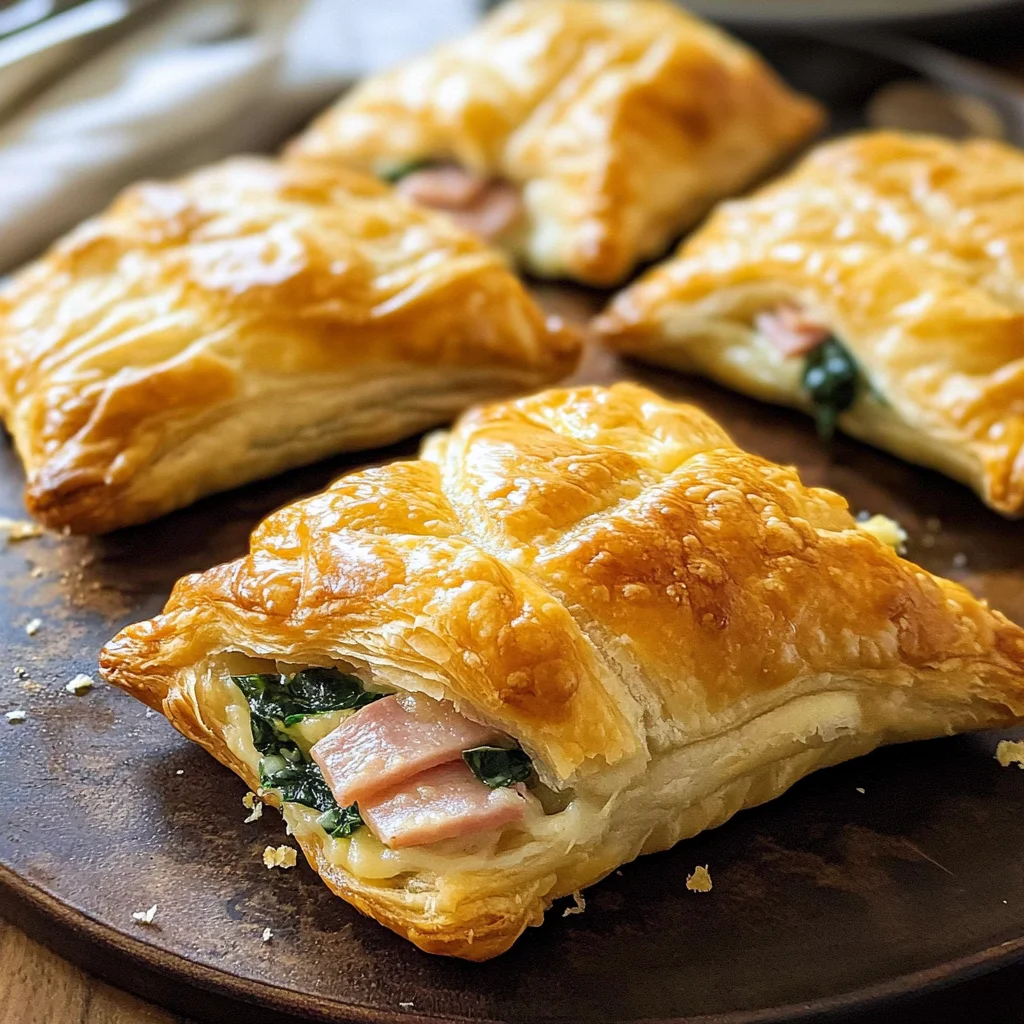 Ham and Cheese Puffs